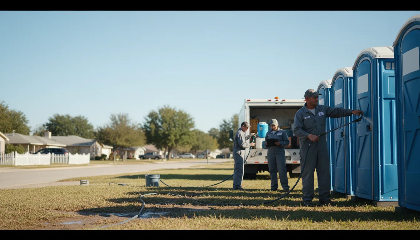Long-Term Portable Toilet Rental in Bogart, GA near me